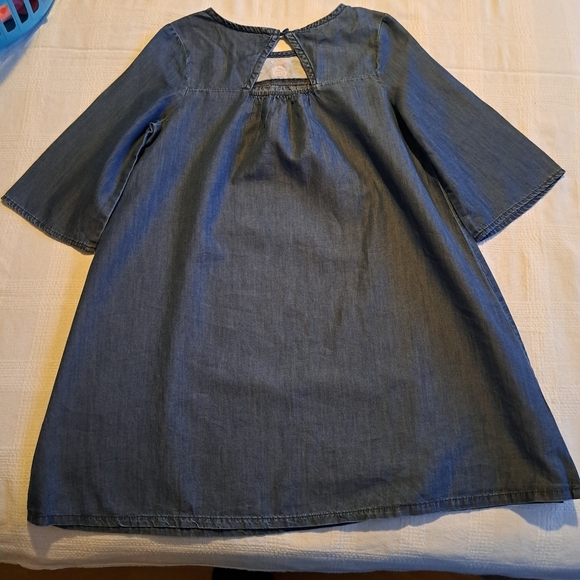 Crazy 8 girls size 10/12 or Large chambray tunic, new - Picture 3 of 5